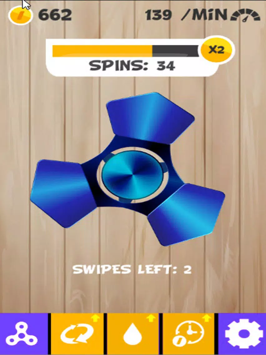 Fidget Spinner Finger Toy iPad  스크린샷