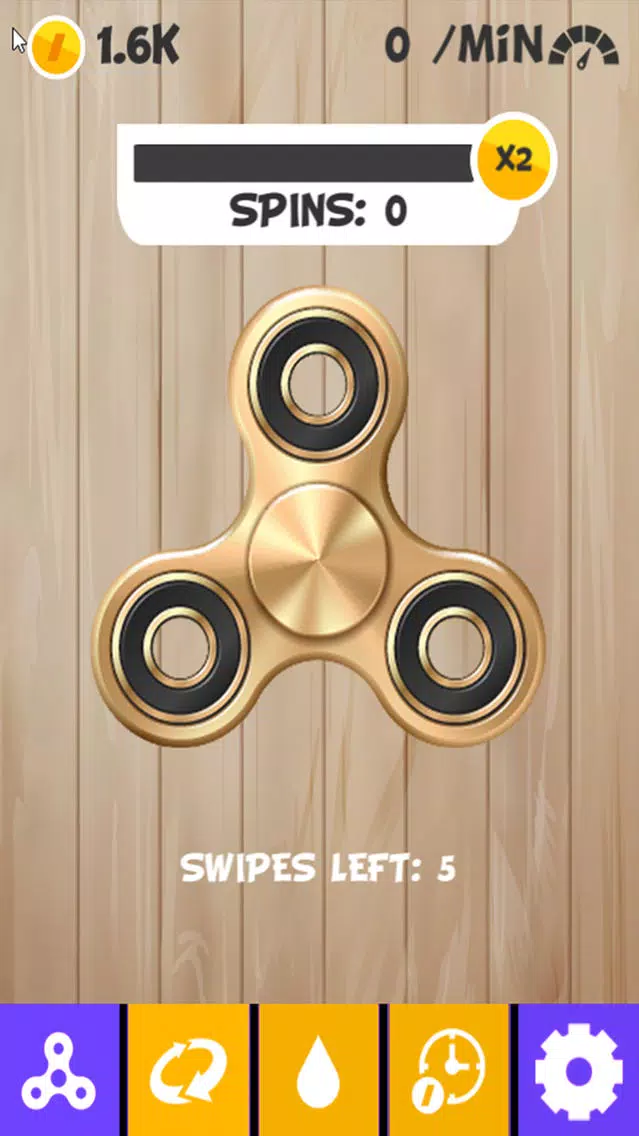 Fidget Spinner Finger Toy 스크린샷