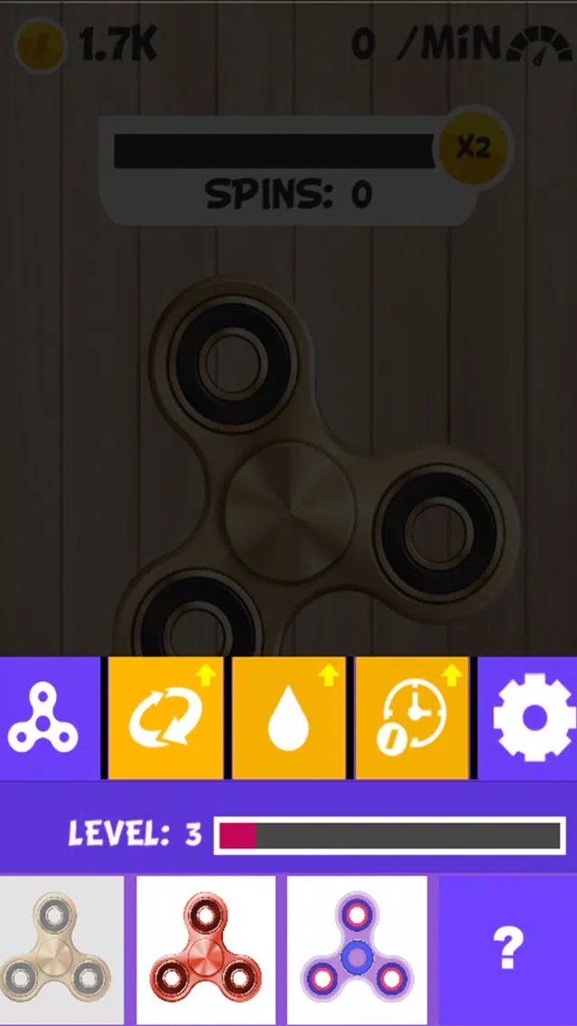 Fidget Spinner Finger Toy 스크린샷