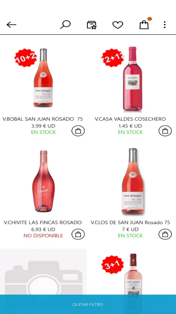 Zrzuty ekranu SGIDrinks