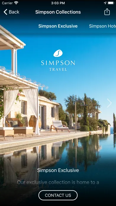 Capturas de tela do Simpson Travel