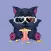 Purrrple Kitty
