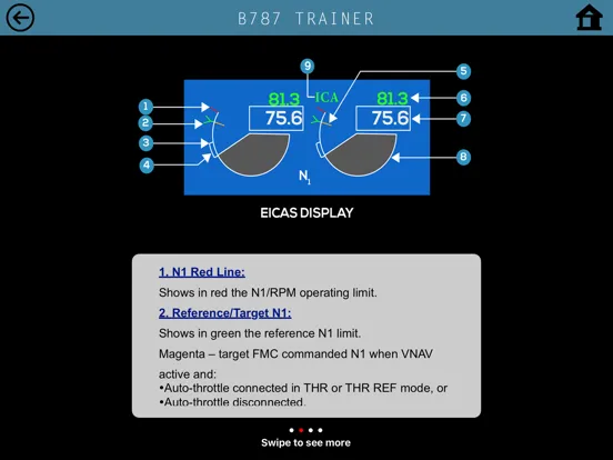Screenshot di B787 Cockpit Pilot Trainer iPad 