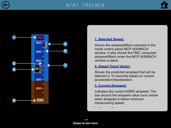 Screenshot di B787 Cockpit Pilot Trainer iPad 