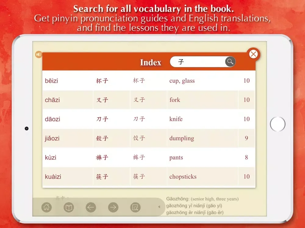 Chinese for Youth 2 Self-Study iPad 应用截图