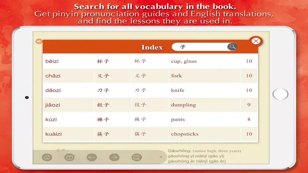 Chinese for Youth 2 Self-Study应用截图