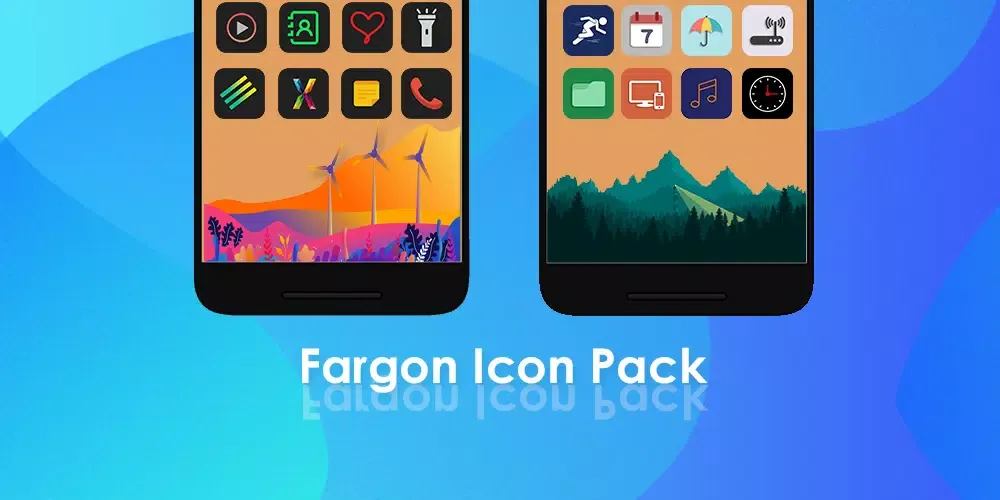 Скриншоты Fargon Icon Pack