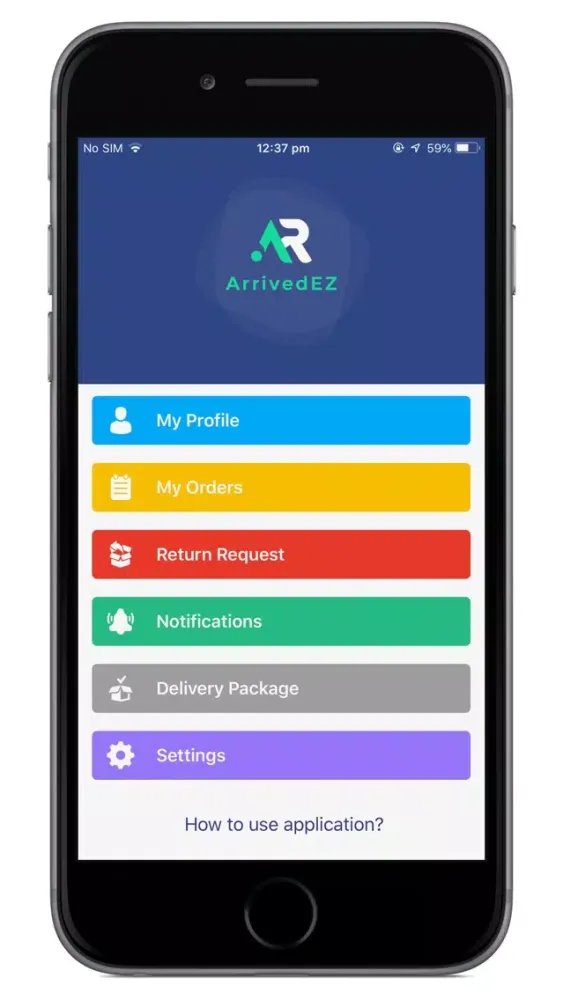 ArrivedEZ - Courier Services应用截图