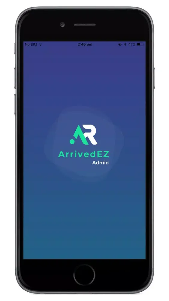 ArrivedEZ - Admin App Screenshots