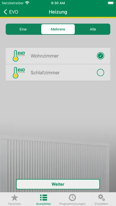 EVO Elektroheizungen स्क्रीनशॉट