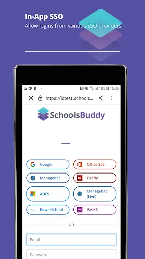 Capturas de tela do SchoolsBuddy 2.0