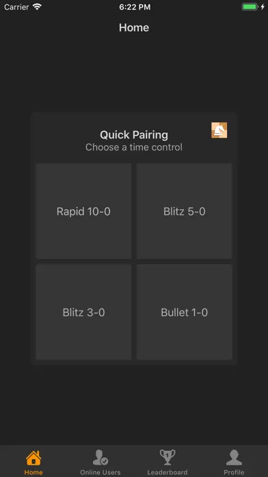 Captures d'écran de Rapid Chess