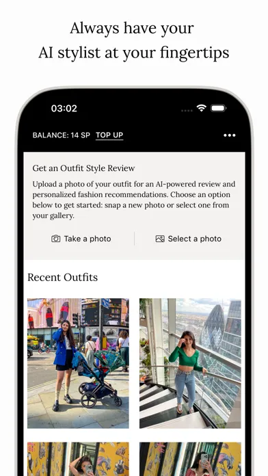 Captures d'écran de Style Sense – AI Style Tips