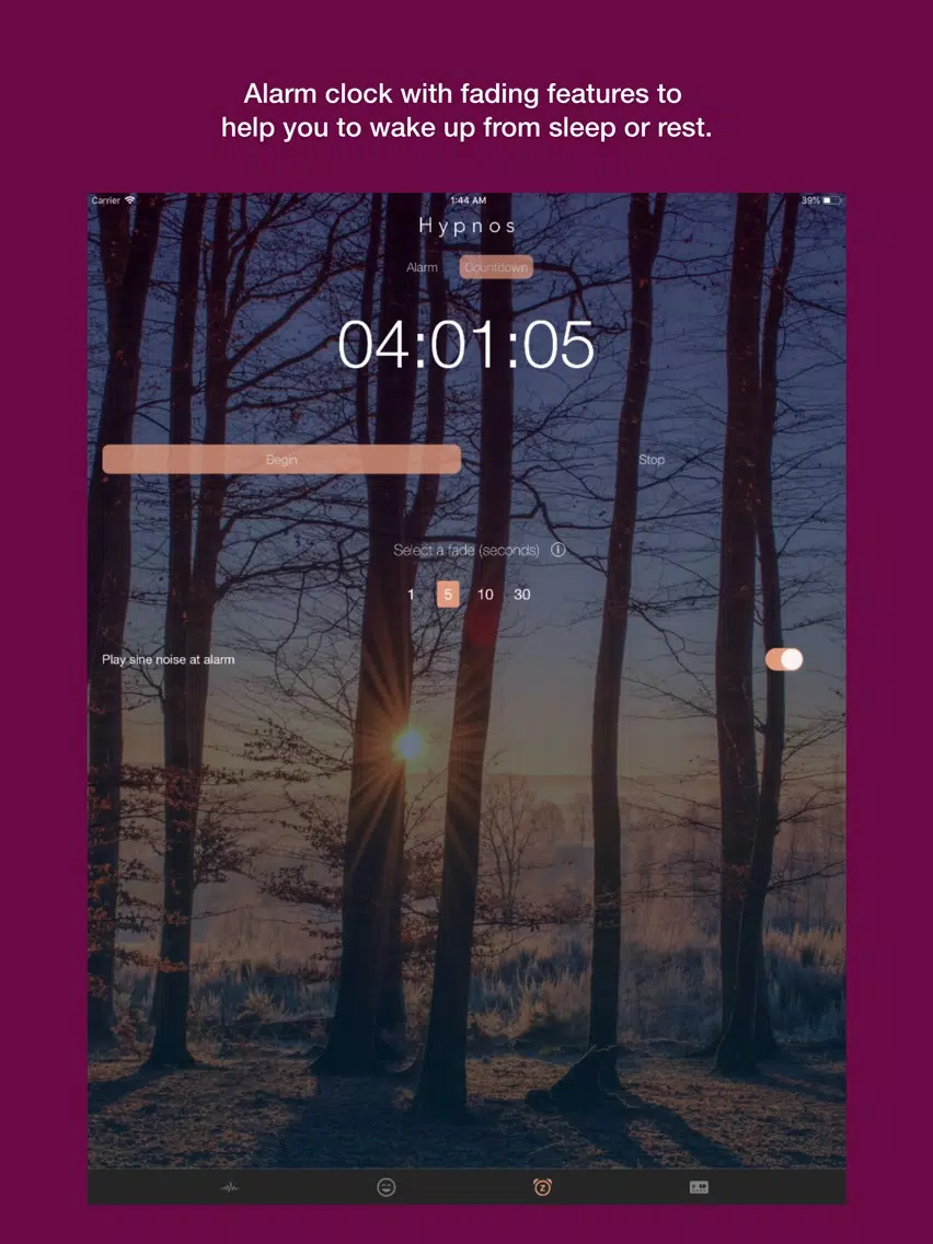 Hypnos - Noises for sleep iPad  سکرین شاٹس