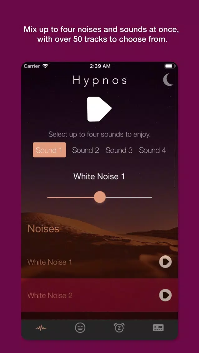 Hypnos - Noises for sleep سکرین شاٹس