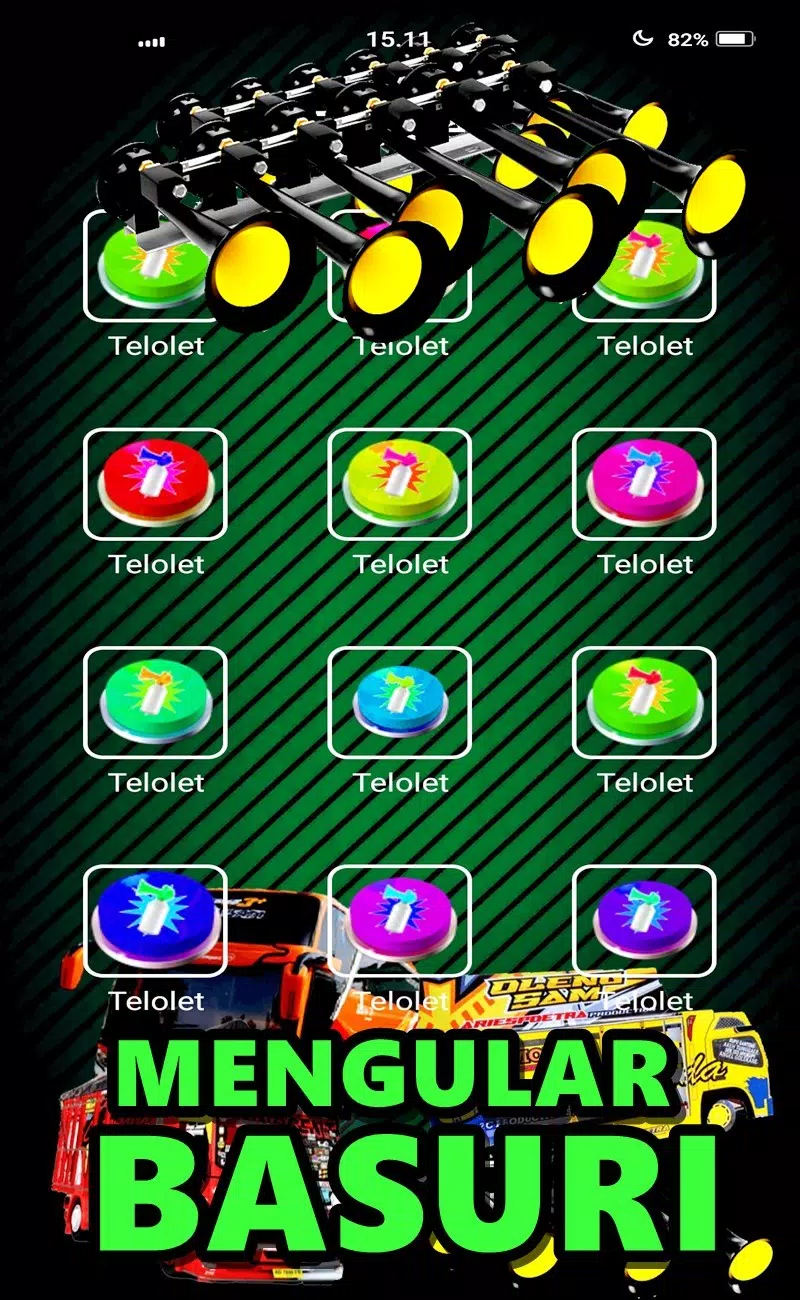 Klakson Telolet Basuri V7capturas de pantalla de la aplicación1