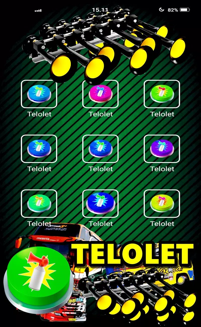 Klakson Telolet Basuri V7capturas de pantalla de la aplicación2