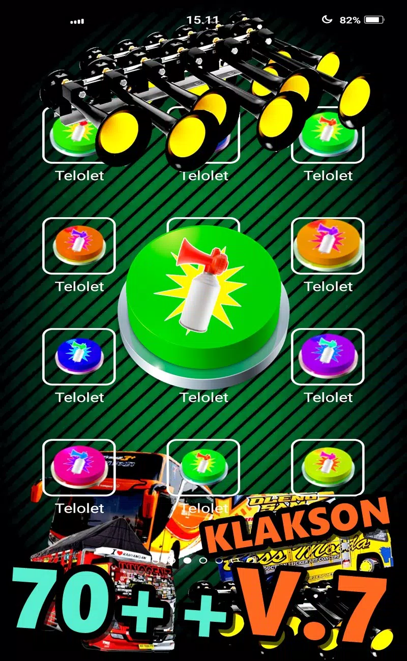Klakson Telolet Basuri V7capturas de pantalla de la aplicación3