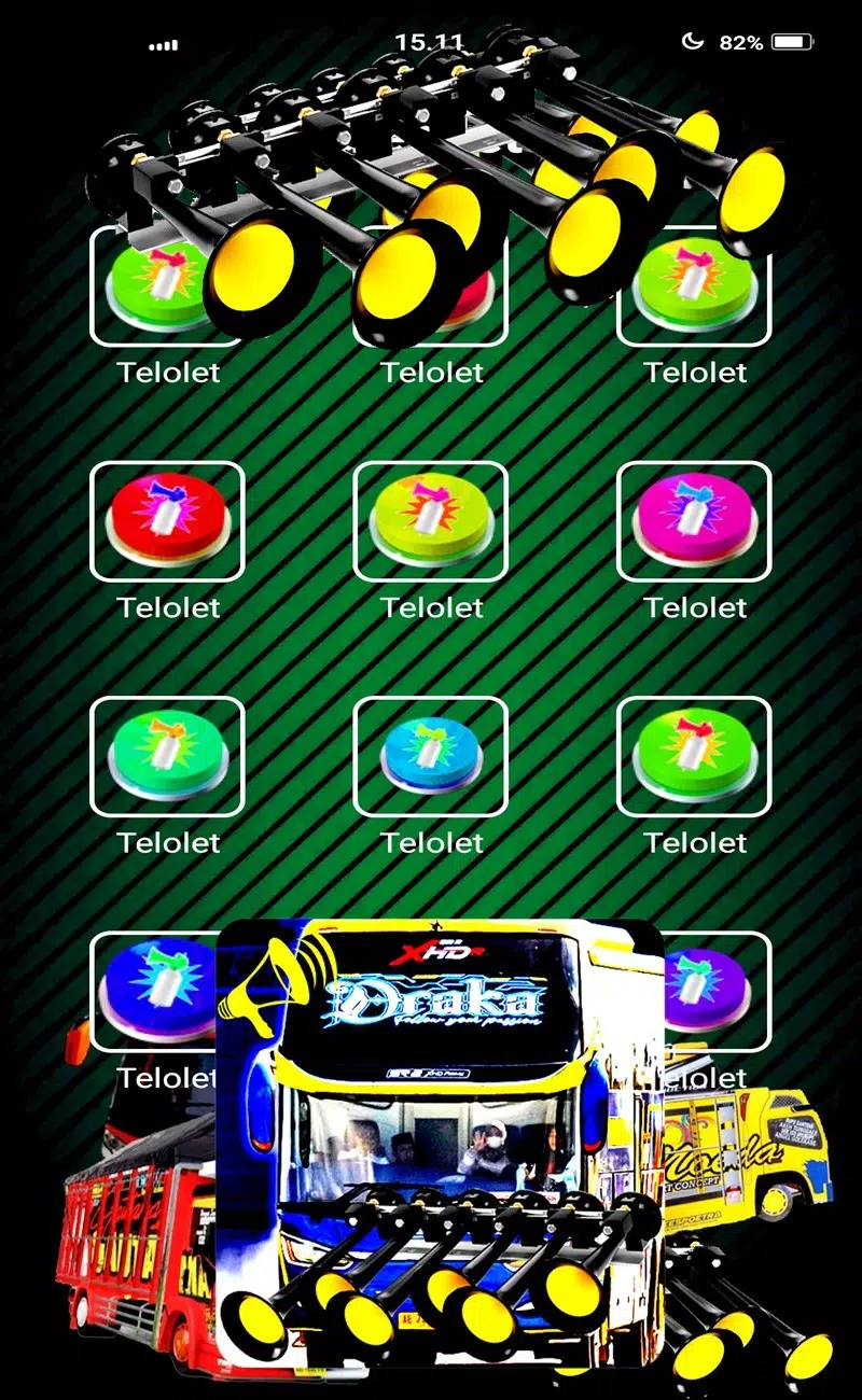 Klakson Telolet Basuri V7capturas de pantalla de la aplicación4