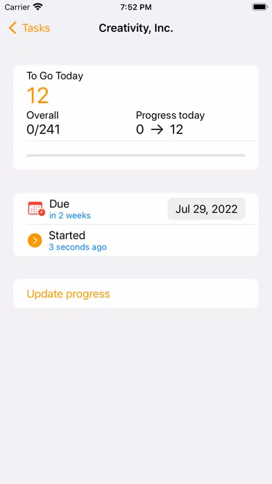 Screenshot di Today Task Manager