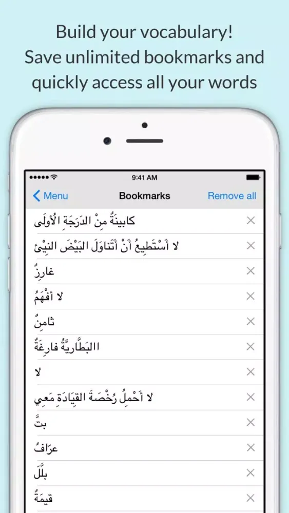 Capturas de tela do Arabic Dictionary by Farlex