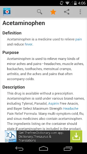 Medical Dictionary by Farlex Screenshots