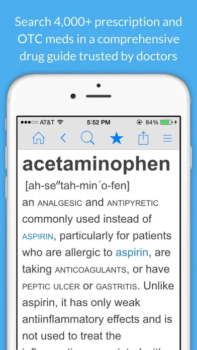Medicine Dictionary Screenshots
