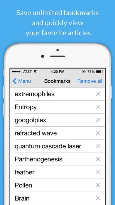 Captures d'écran de Science Dictionary by Farlex