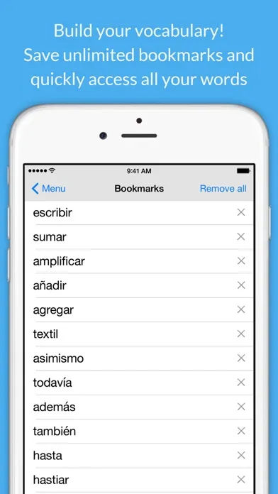 Spanish Dictionary & Thesaurus Screenshots