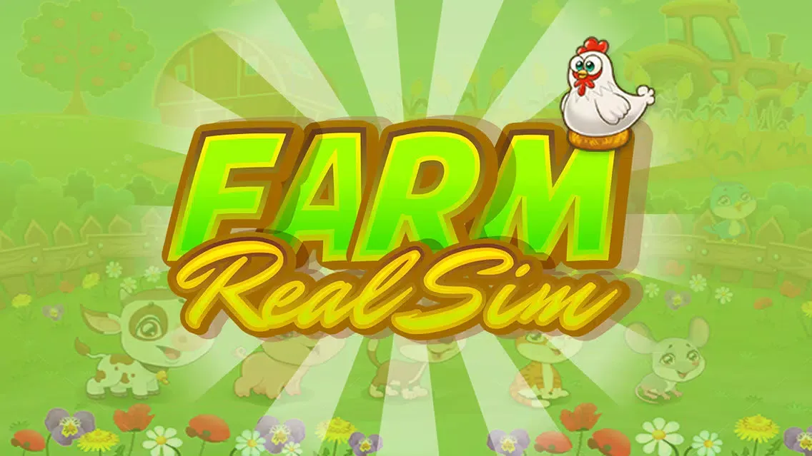 Captures d'écran de Farm Games Simulator - Country Animals Tycoon Day