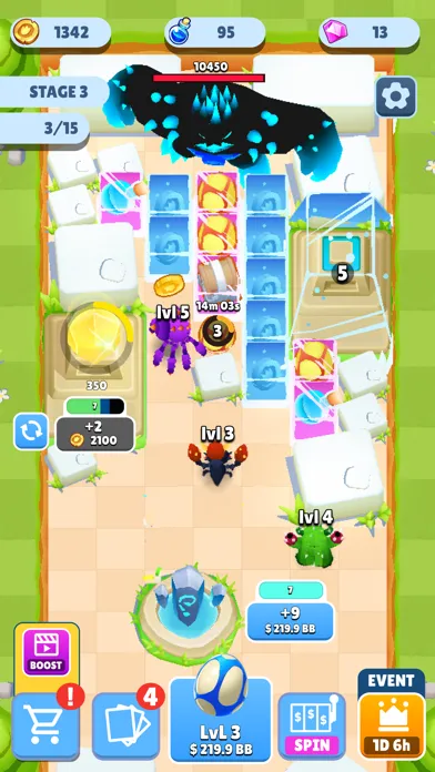 Ảnh chụp màn hình của Evolution Tycoon: Merge & Grow