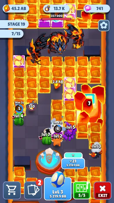 Ảnh chụp màn hình của Evolution Tycoon: Merge & Grow