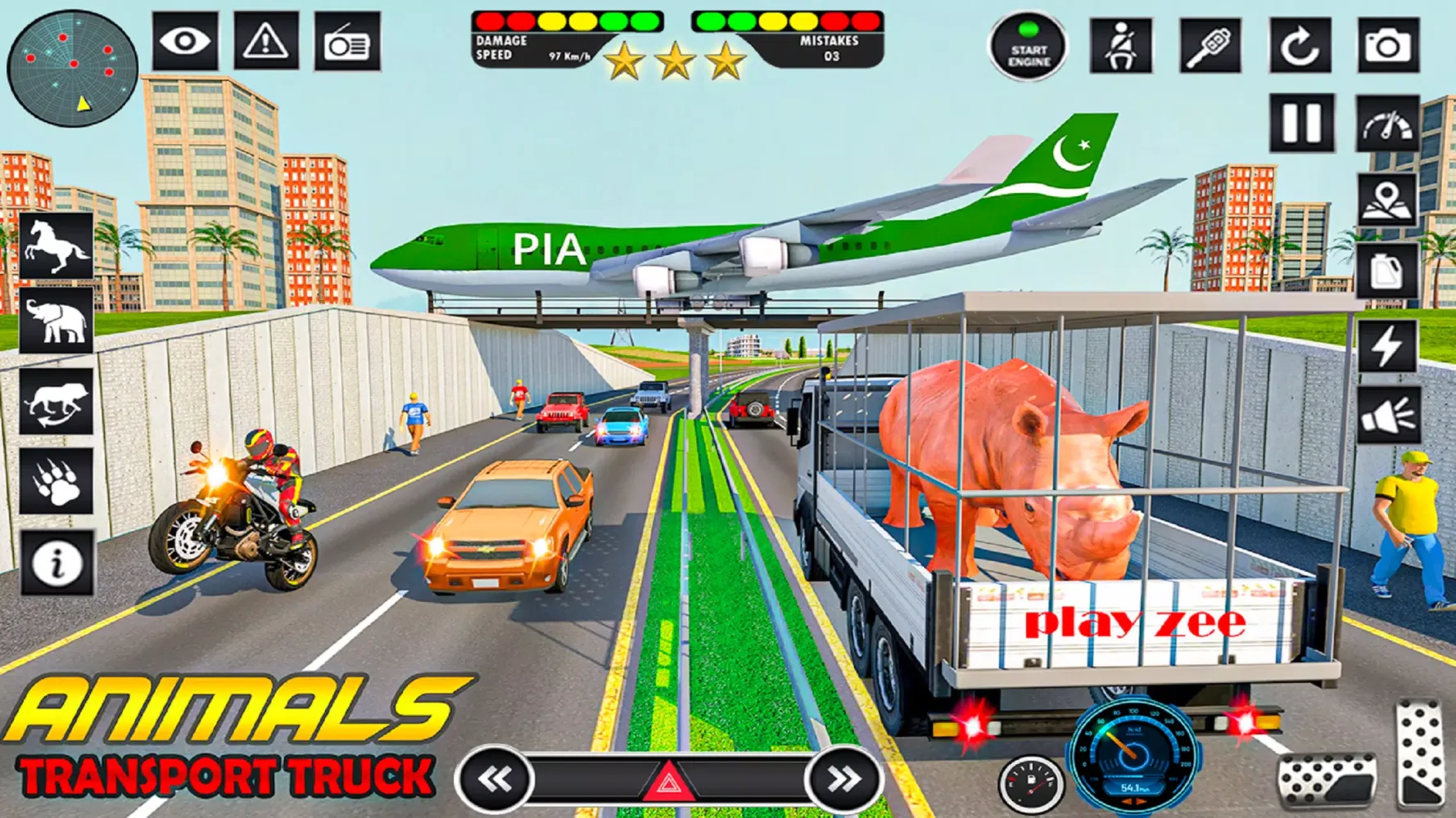 Farm Animals Transport Truck應用截圖