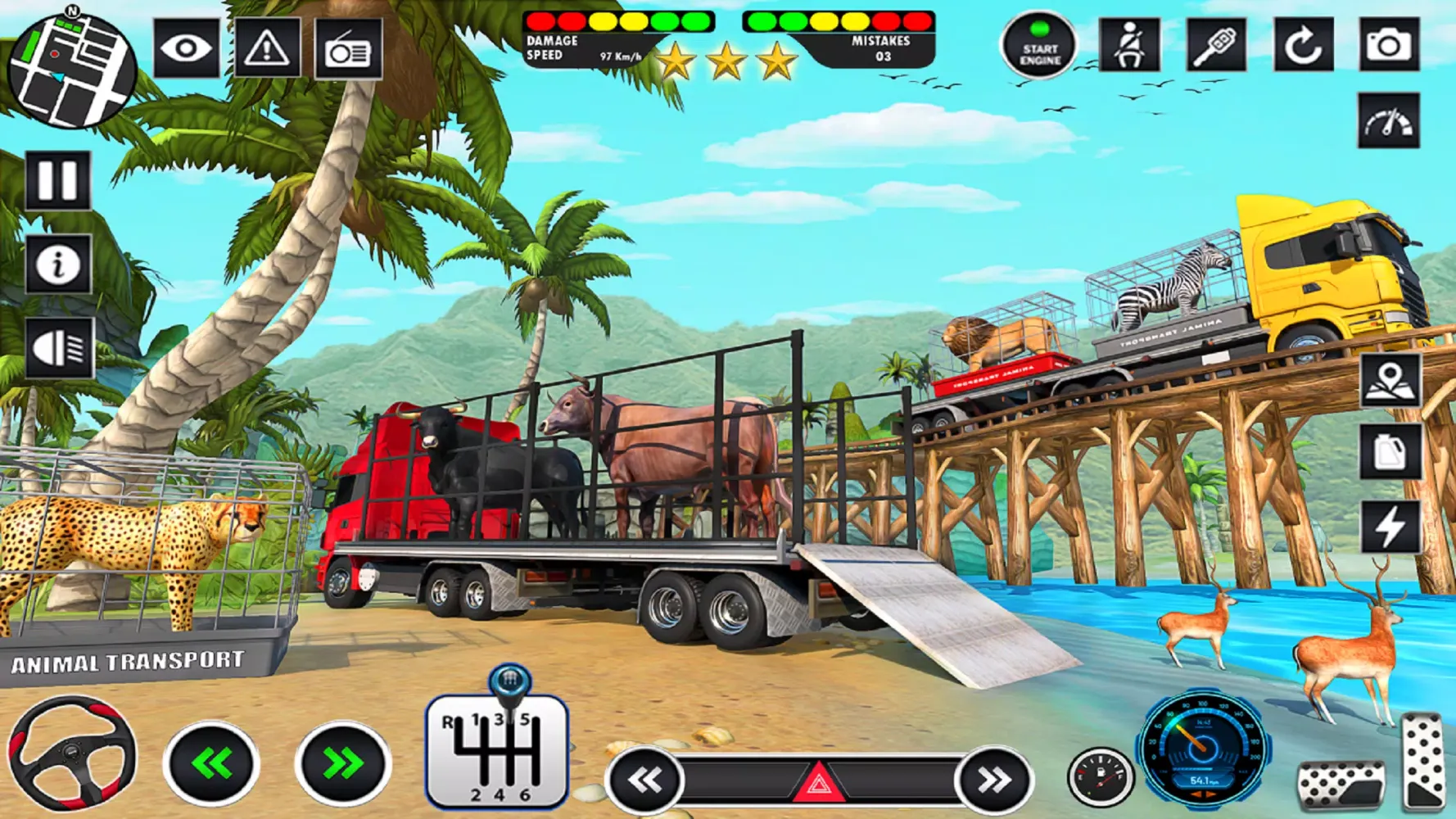 Farm Animals Transport Truck應用截圖