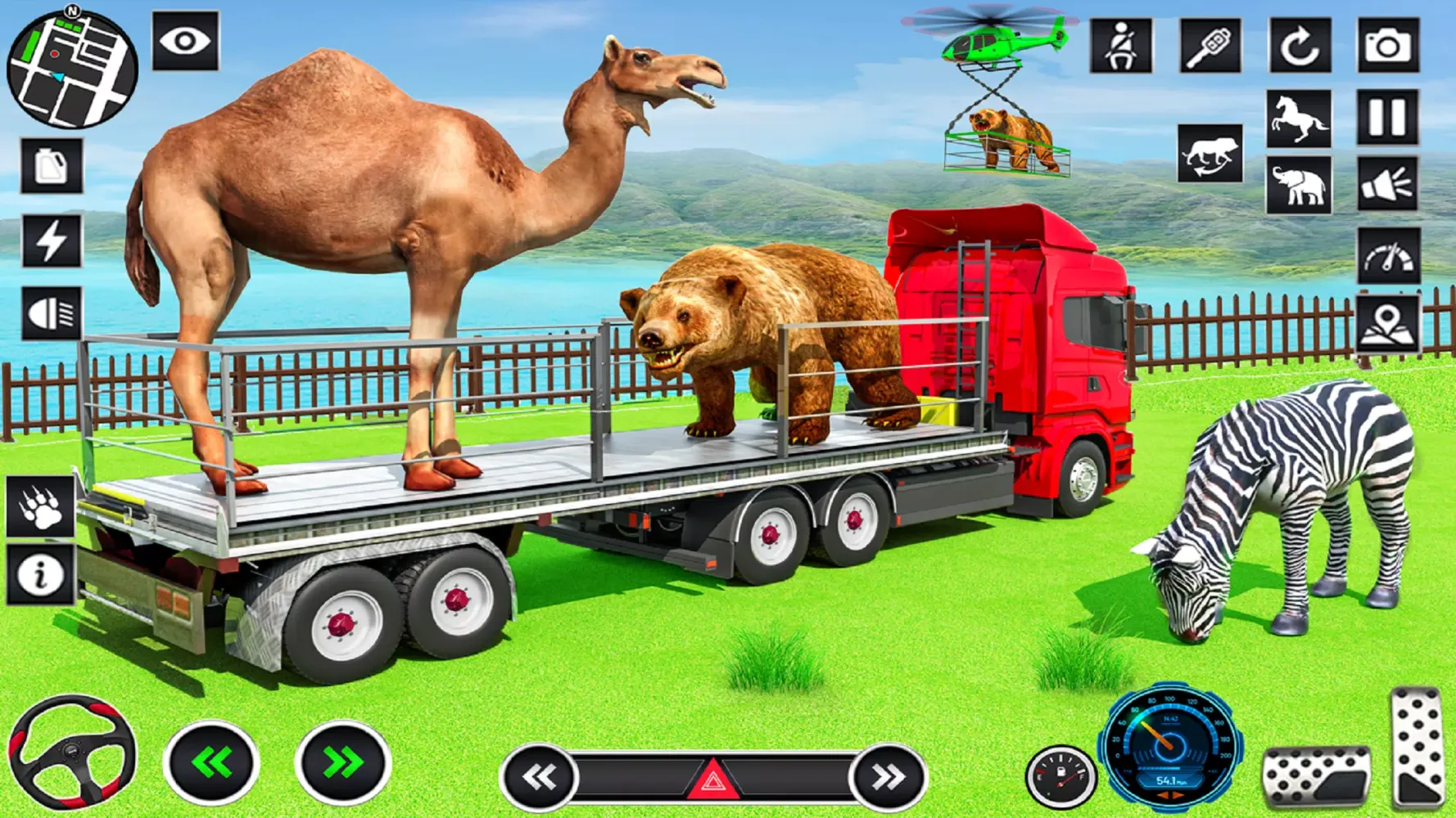 Farm Animals Transport Truck應用截圖