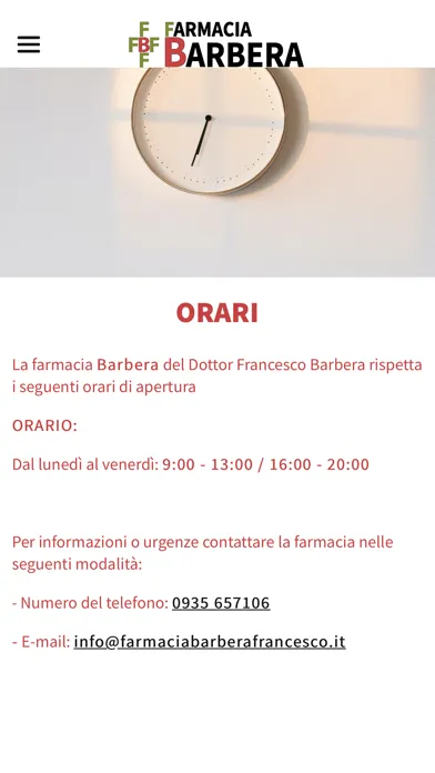 ภาพหน้าจอของ Farmacia Barbera