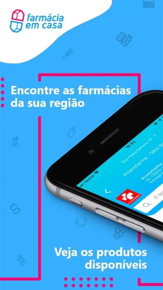 Tangkapan layar Farmácia em casa