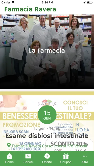Farmacia Ravera Ekran Görüntüleri