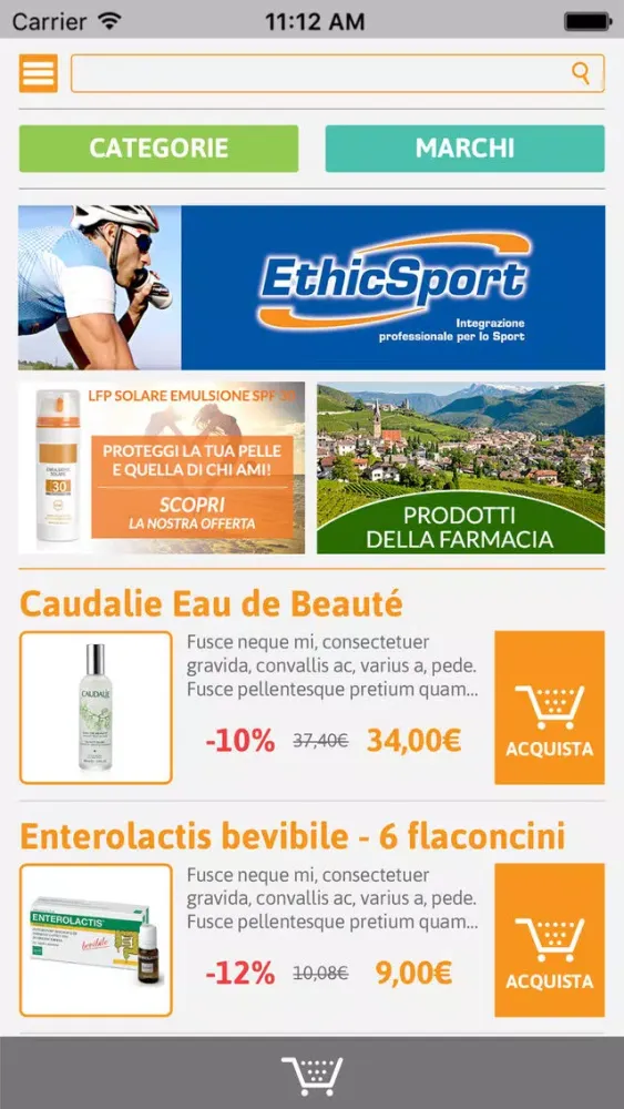 Capturas de tela do Farmacia Termeno