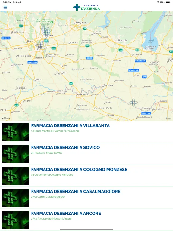 Farmacia d'azienda iPad  سکرین شاٹس