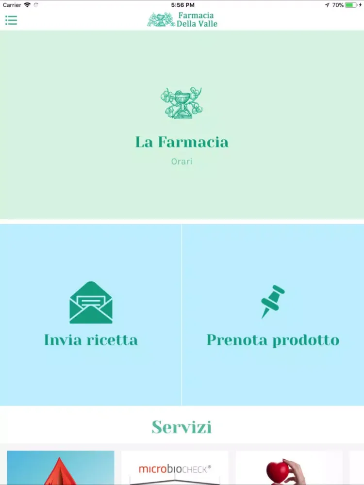 Captures d'écran de Farmacia Della Valle iPad 