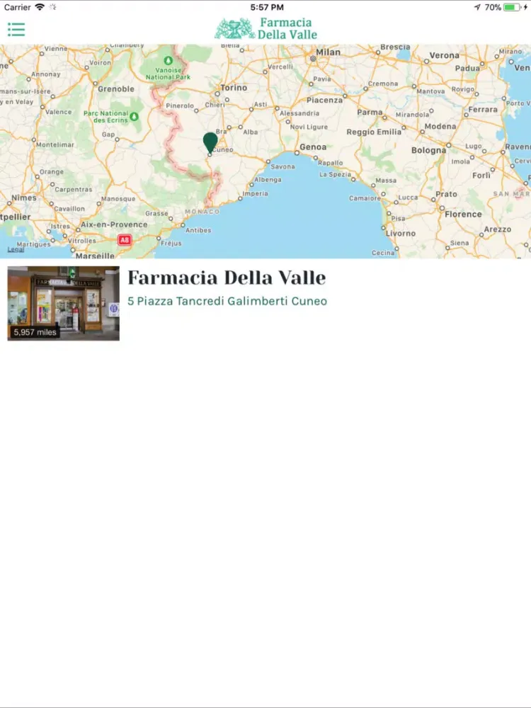 Captures d'écran de Farmacia Della Valle iPad 