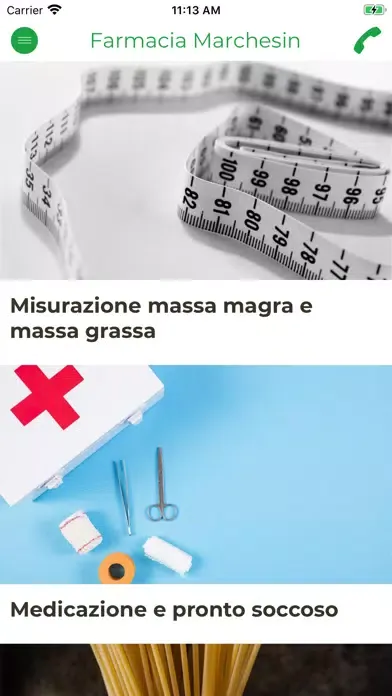 Скриншоты Farmacia Centrale Marchesin