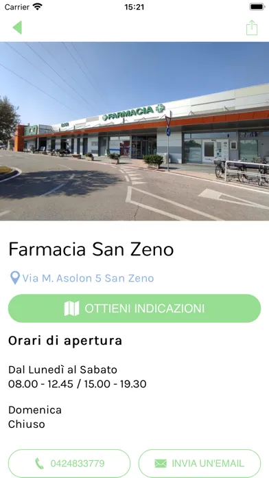 Zrzuty ekranu Farmacia San Zeno