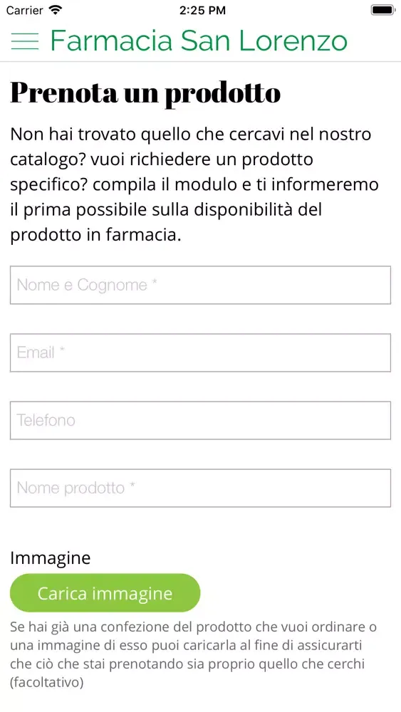 Скриншоты Farmacia San Lorenzo