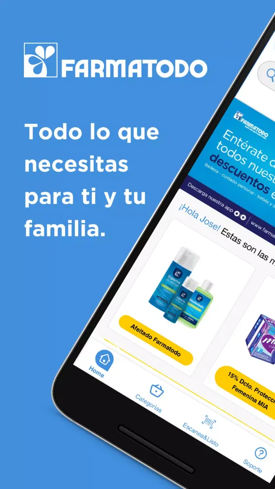 Capturas de tela do Farmatodo Venezuela
