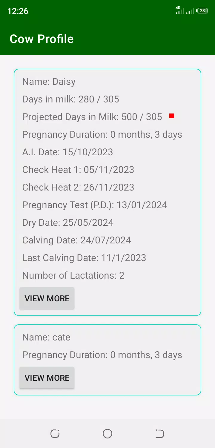 Emazao Dairy App Screenshots