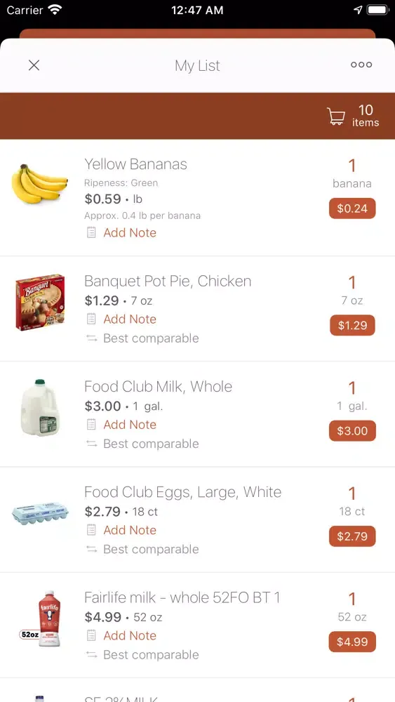 Ảnh chụp màn hình của Farmers Market Online Shopping