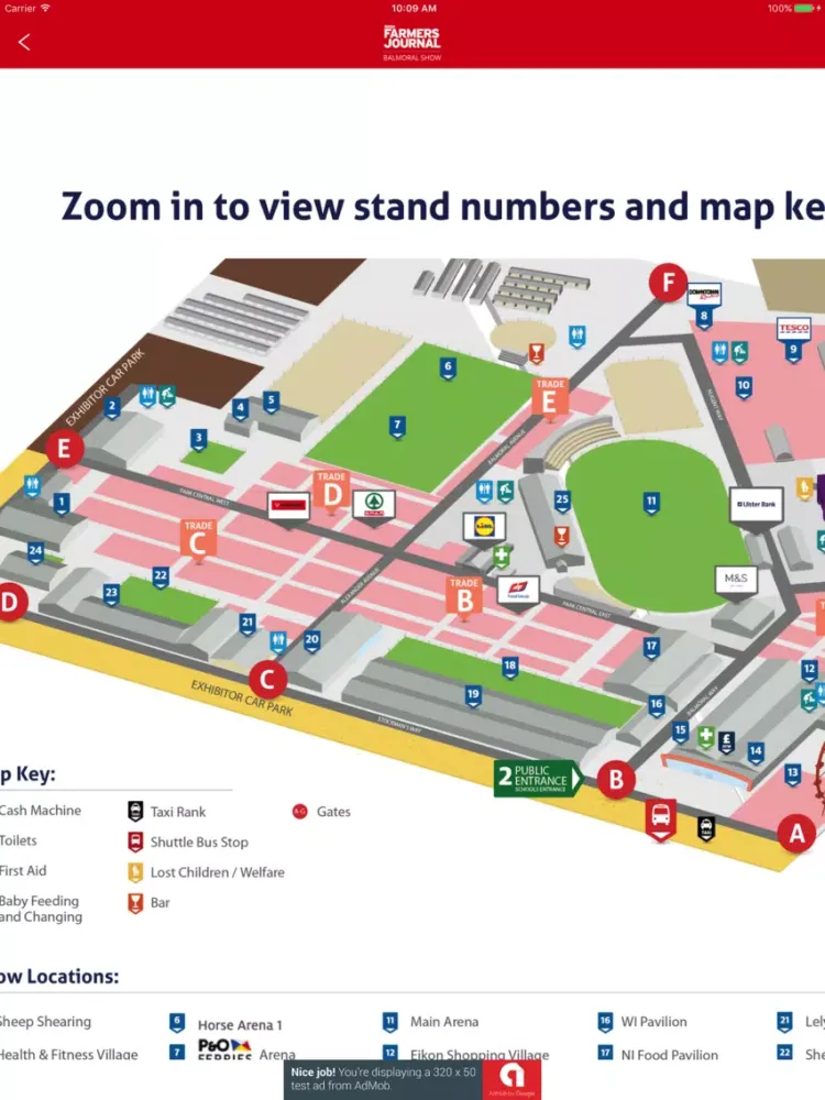 ภาพหน้าจอของ Balmoral Show iPad 