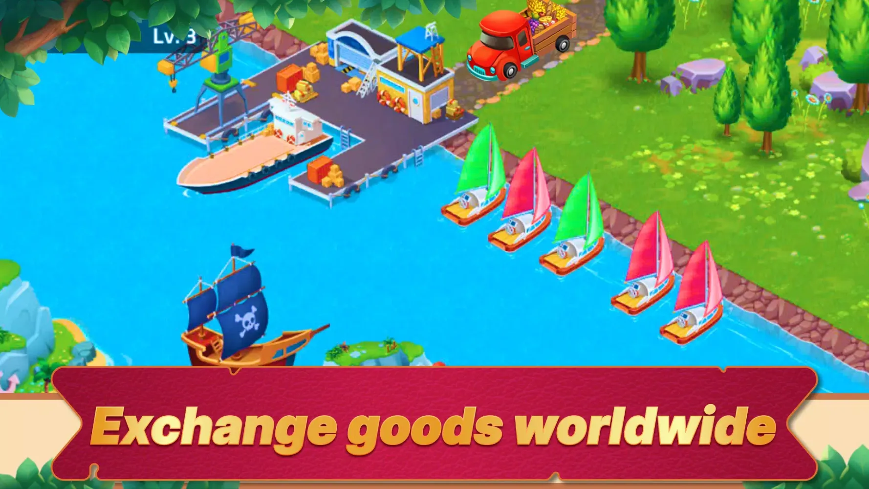 ภาพหน้าจอของ Farm Friends - Farming Games